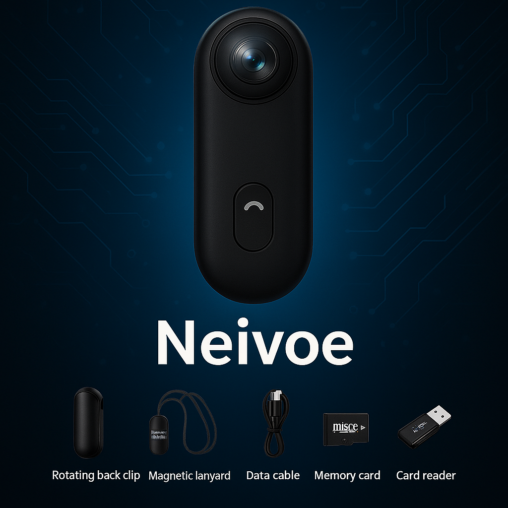 NEIVOE® Hands-Free Action Cam